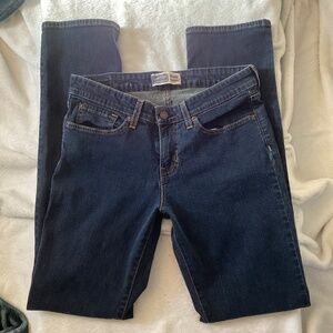 Levi Strauss Signature Mid-Rise Straight Leg Jeans Size 10 Long